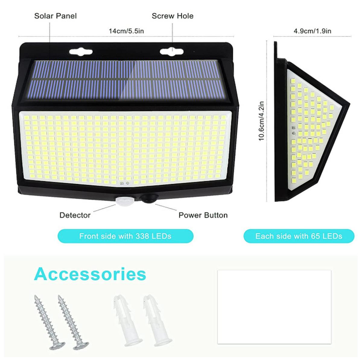 Applique murale LED 3 faces, a - Home Security Flood Lights avis et prix