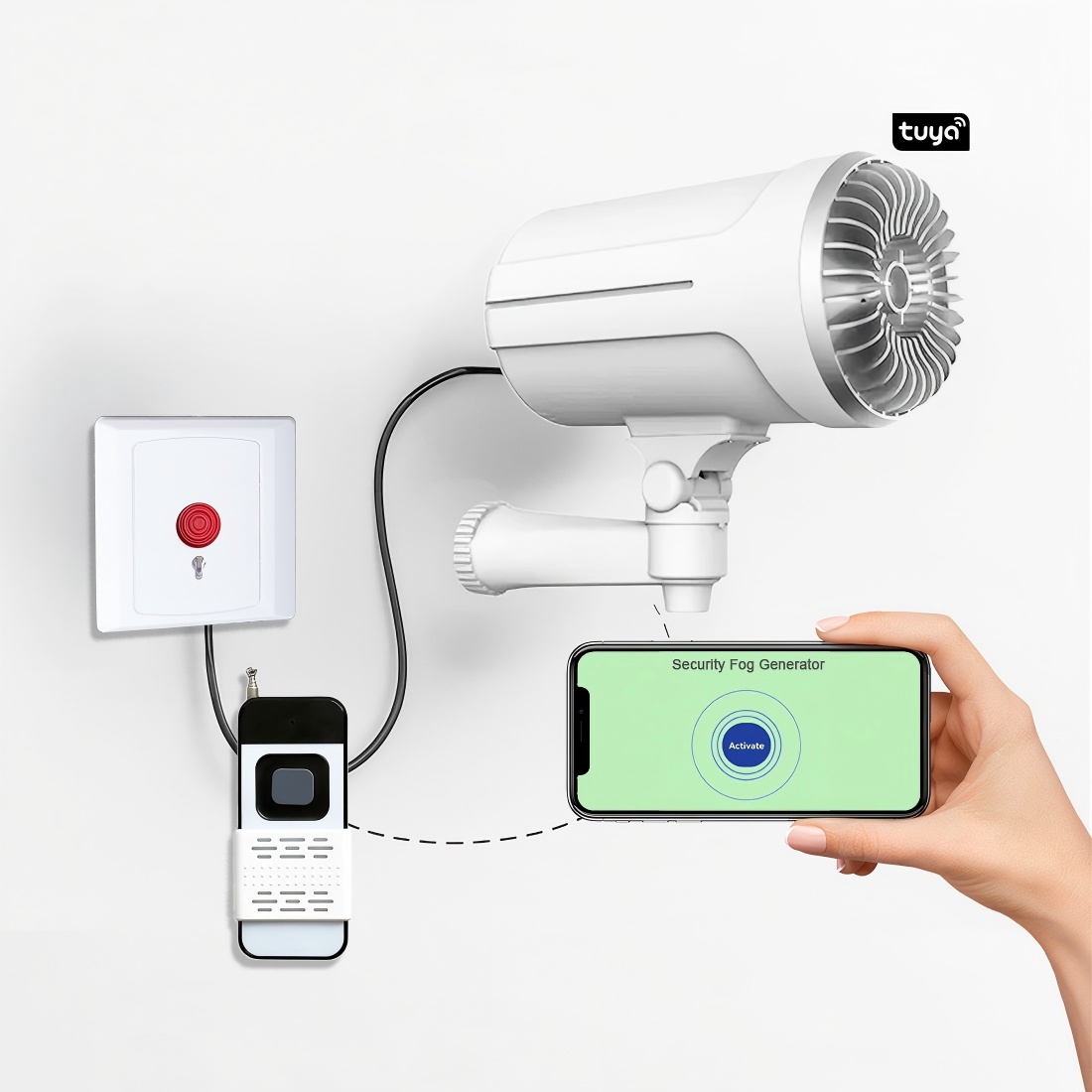 Système de sécurité anti-vol p - Home Security Fog System avis et prix