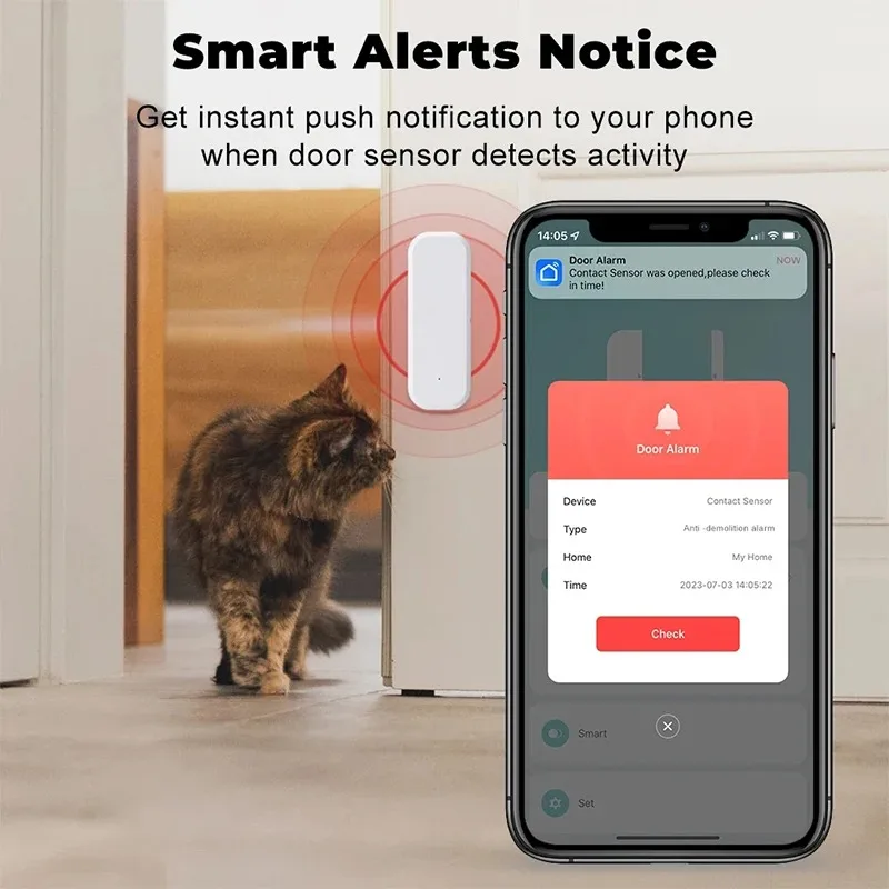 Capteur de porte/fenêtre intel - Home Security Deals avis et prix