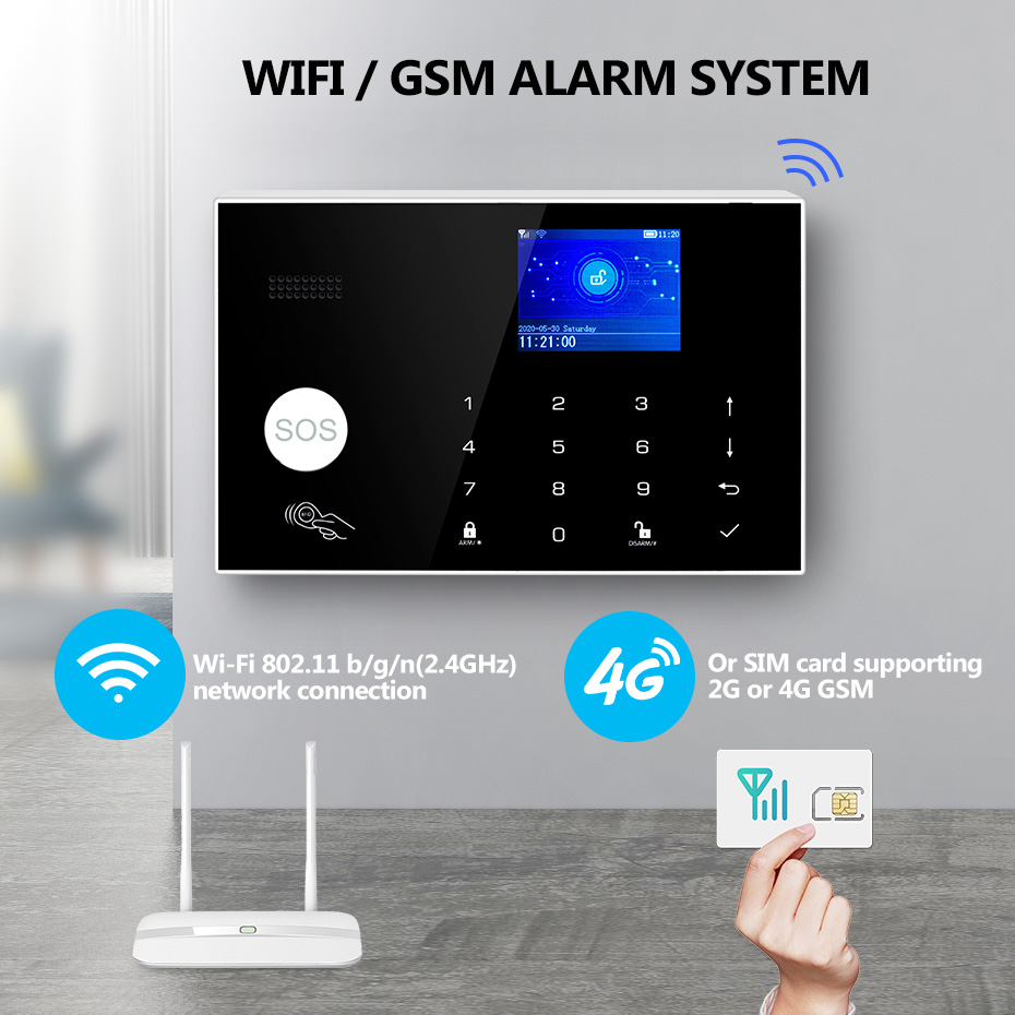 KERUI – système d'alarme domes - Home Zone Security App avis et prix
