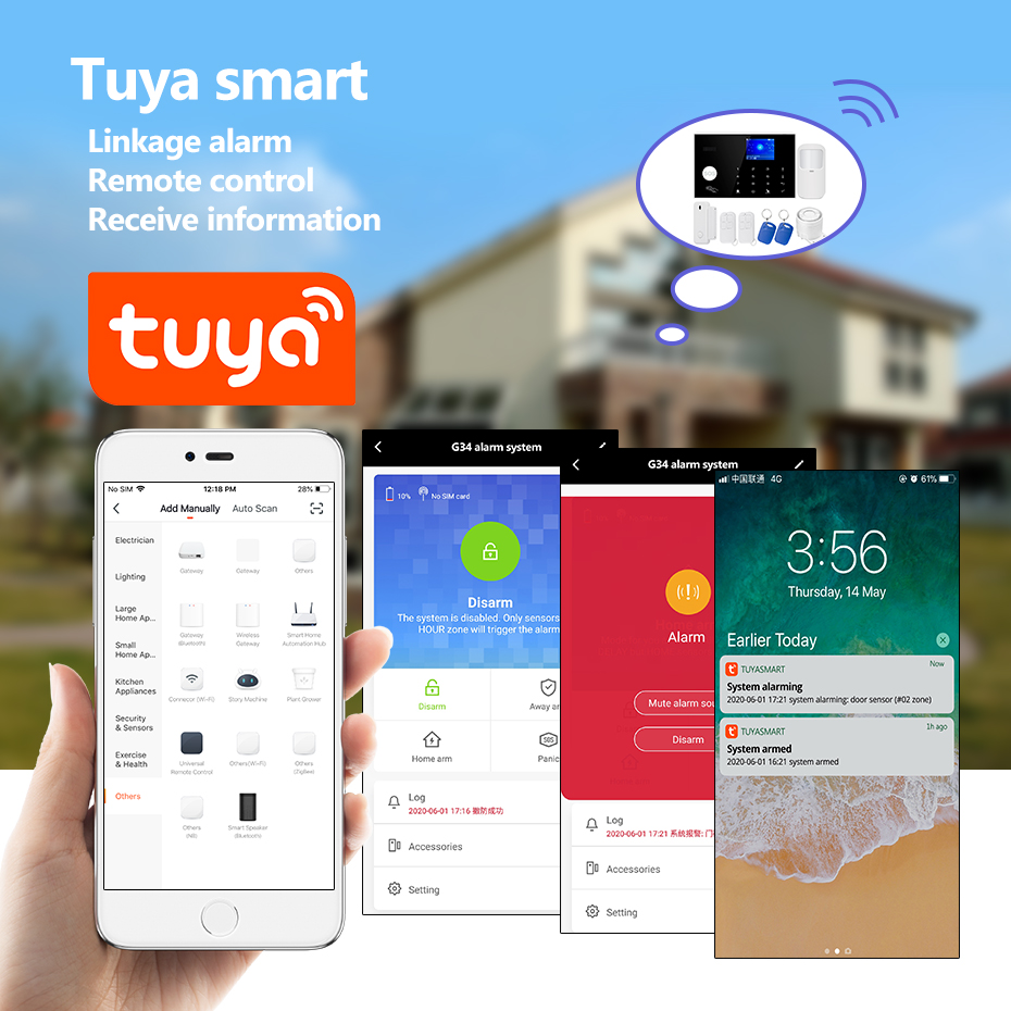 KERUI – système d'alarme domes - Home Zone Security App avis et prix