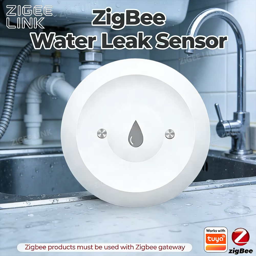 Détecteur de fuite d'eau Zigbe - Home Security With Ai avis et prix