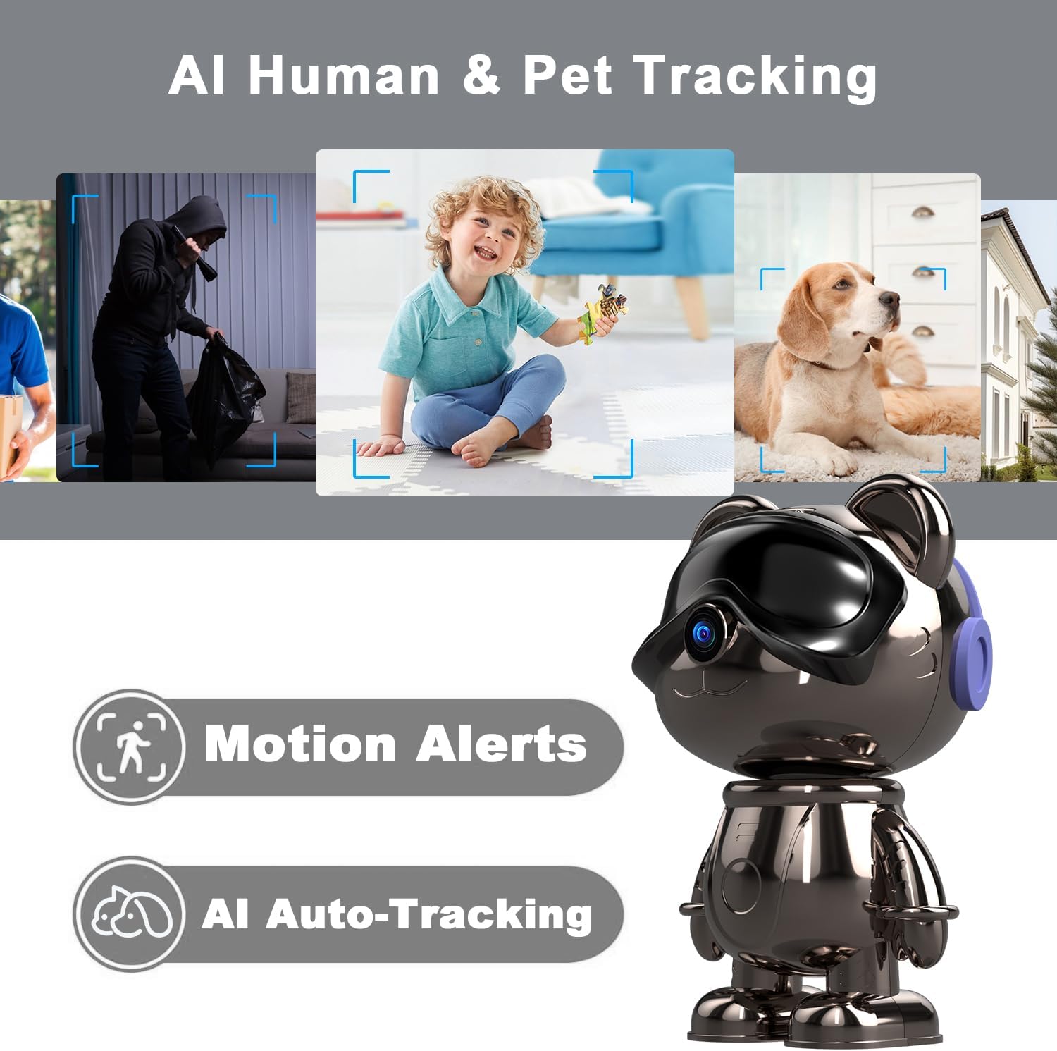 Caméra de sécurité WiFi intéri - Home Security Indoor Cameras avis et prix