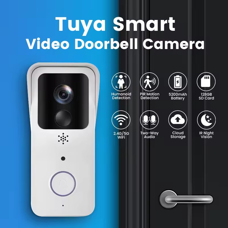 Sonnette vidéo extérieure inte - Home Security Front Door Camera avis et prix
