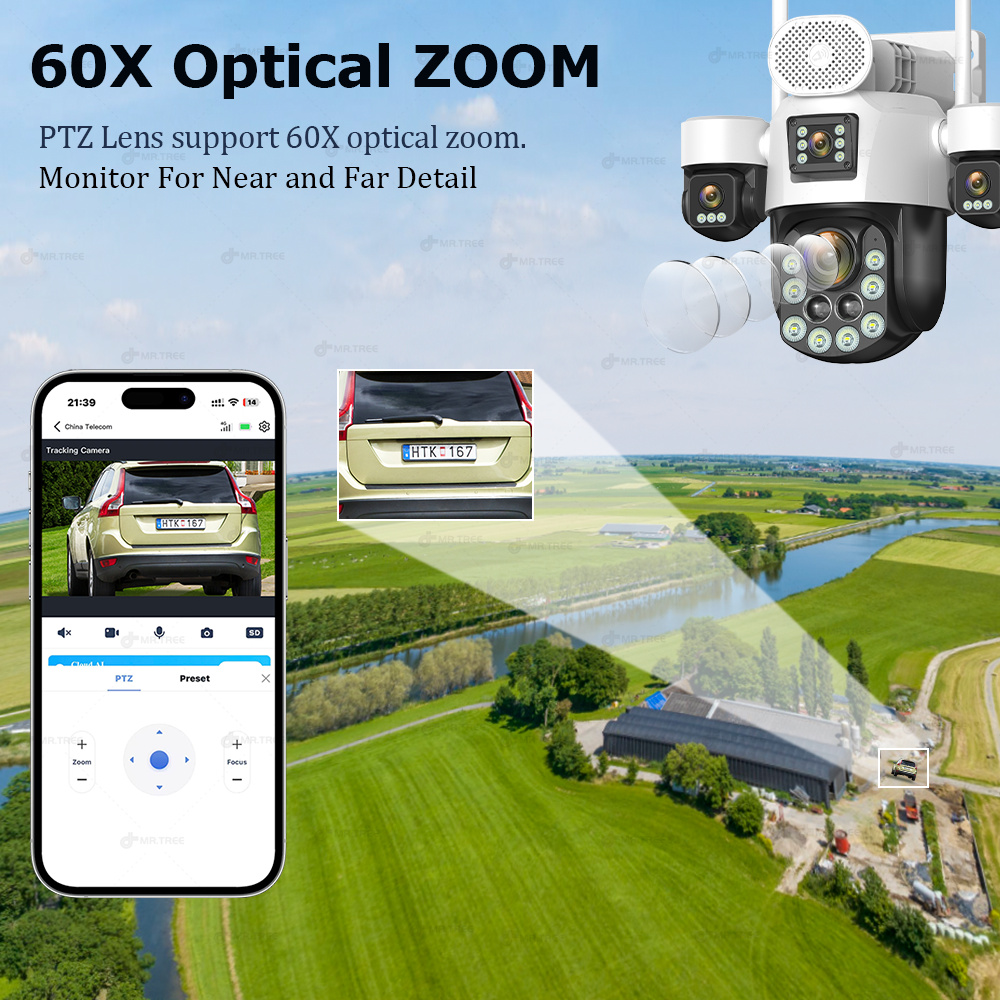 AOV quatre objectifs Surveilla - Home Security Ideas avis et prix