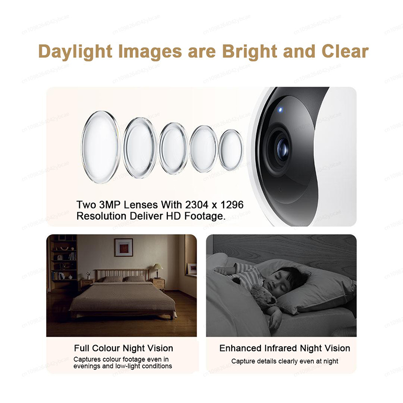 XIAOMI Smart Camera C300 Versi - Home Security Camera Xiaomi avis et prix