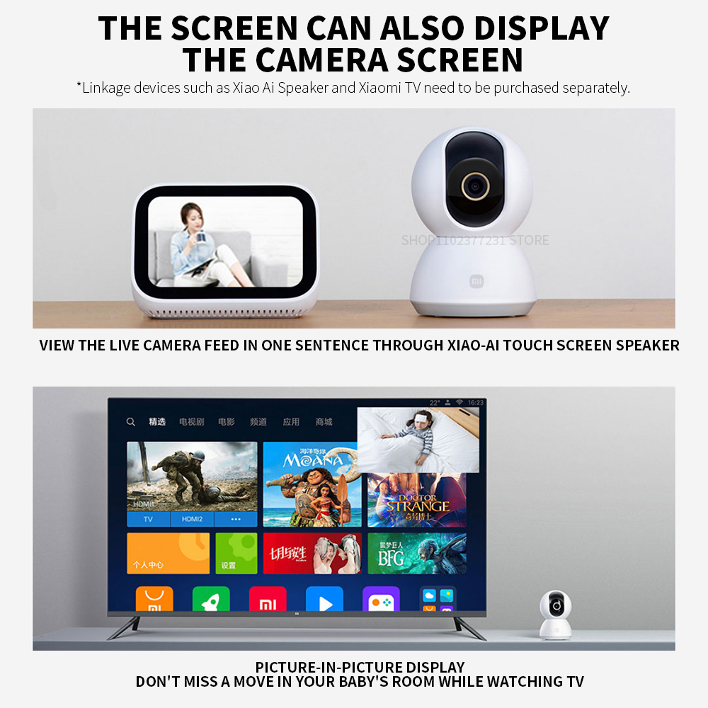 Original Xiaomi caméra intelli - Home Security Camera Xiaomi avis et prix