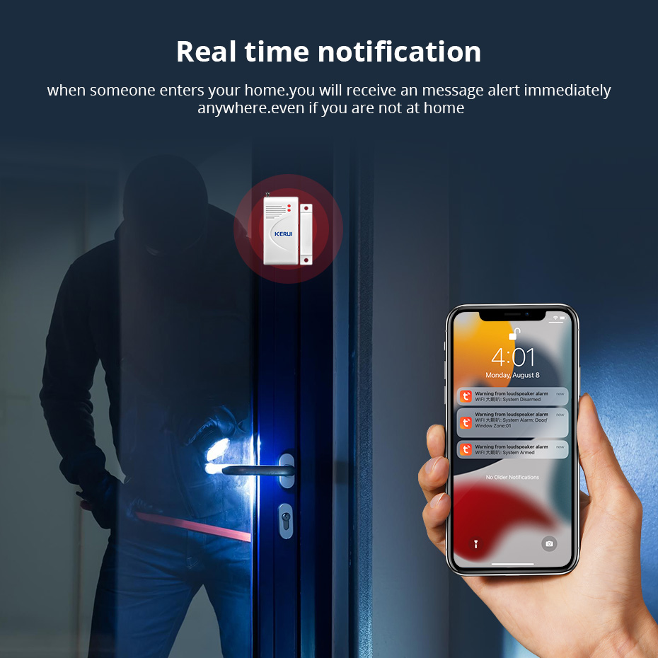 KERbiomtuya-Système d'alarme d - Home Zone Security App avis et prix