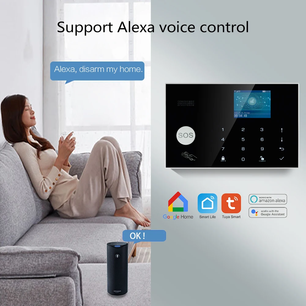 Tuya – système d'alarme anti-c - Home Zone Security App avis et prix
