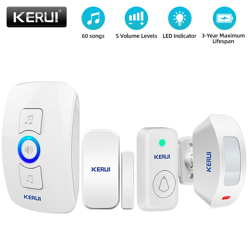 KERUI sonnette sans fil sécuri - Home Security Ring avis et prix