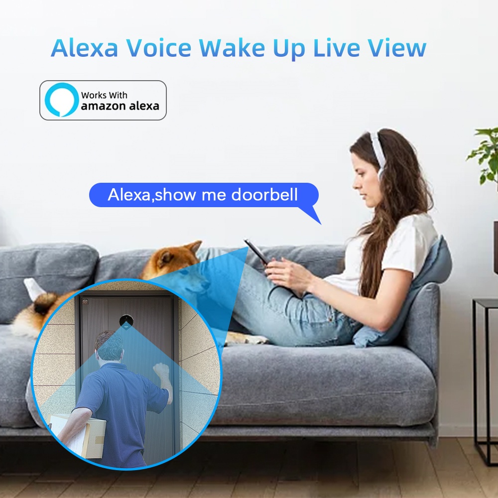 Sonnette vidéo de sécurité san - Home Security Ring Camera avis et prix
