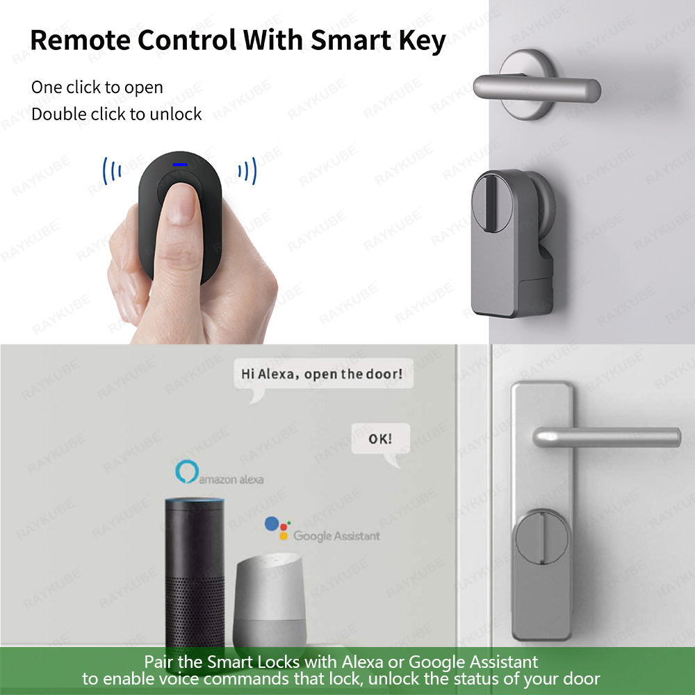 RAYKUBE A1 Pro Tuya BEL ensemb - Door Lock Smart Keypad avis et prix