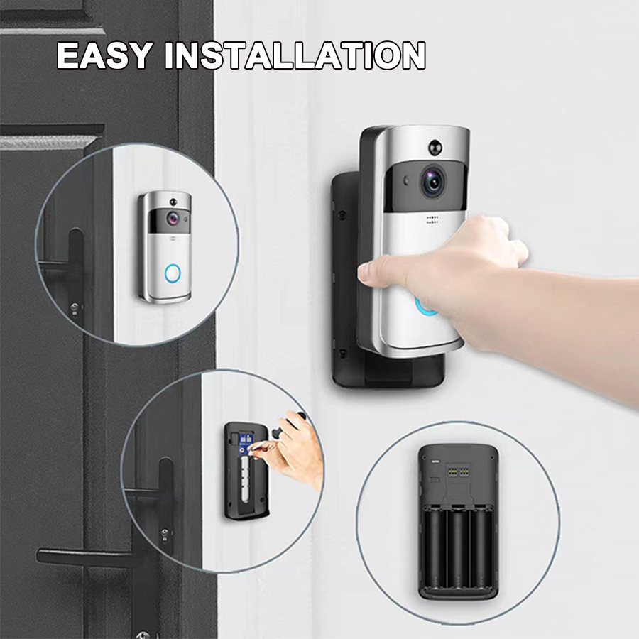 Sonnette de porte vidéo intell - Home Security Ring Camera avis et prix