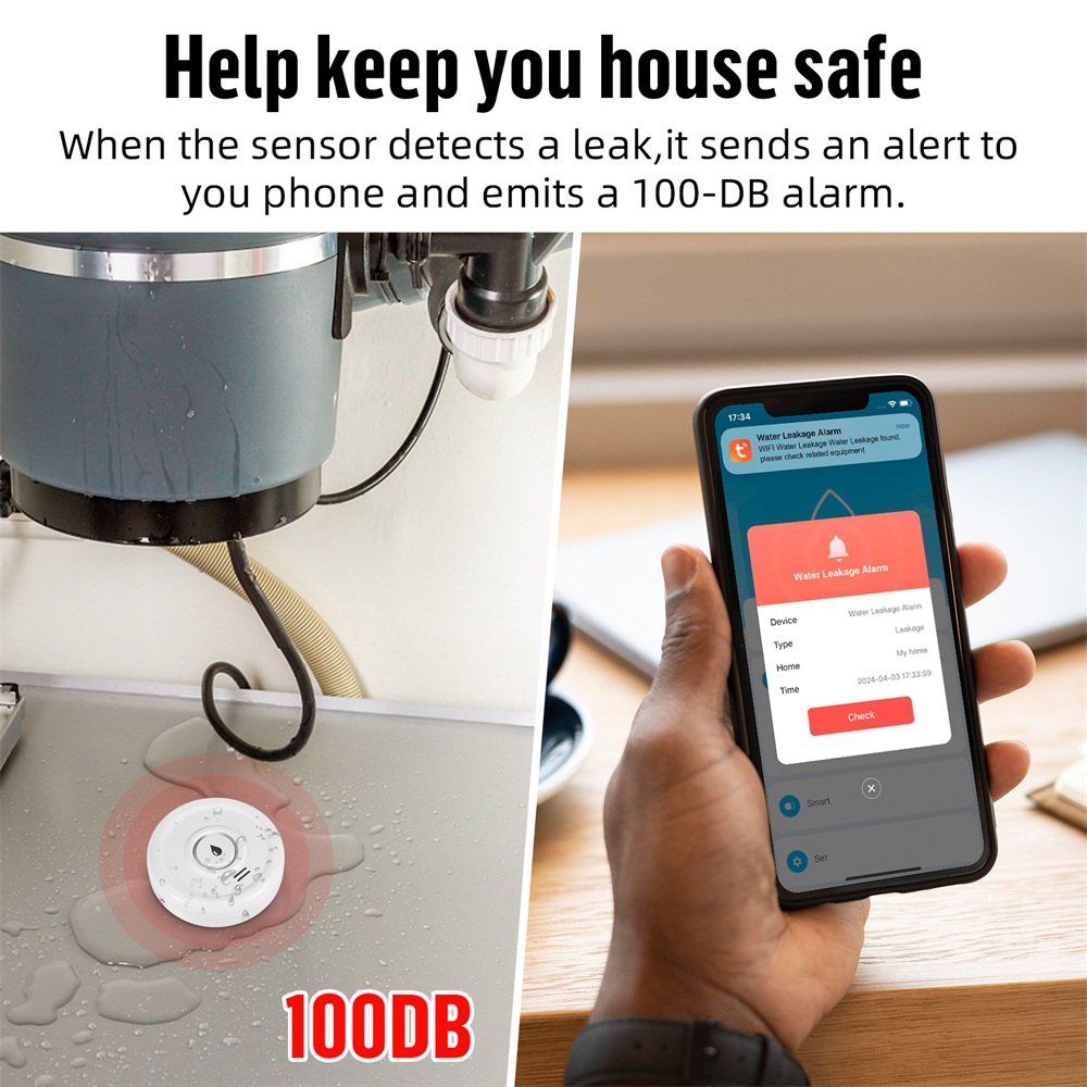 Fuers-Détecteur de fuite d'eau - Home Security Deals avis et prix
