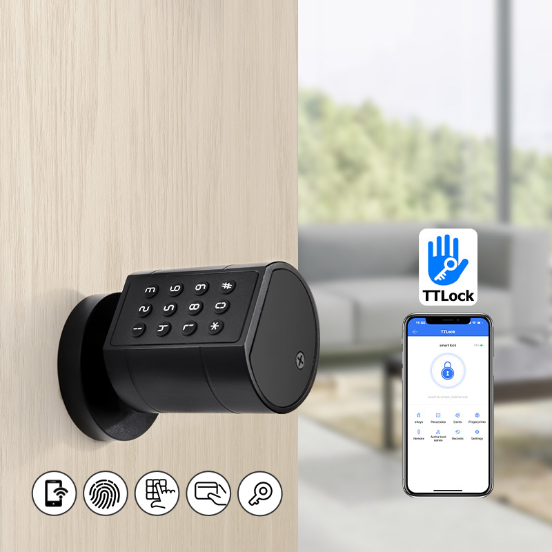 Serrure de porte cylindrique i - Door Lock Smart Keypad avis et prix
