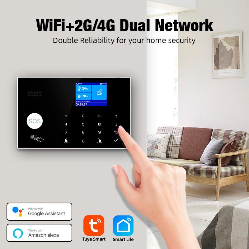 KERUI – alarme 4G avec sonnett - Home Security Ring avis et prix