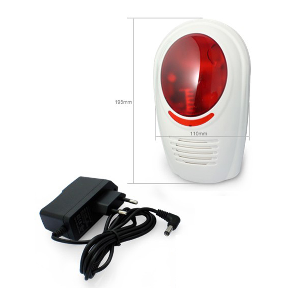 Wolf-Guard-Sirène Clignotante  - Sim Gsm Alarm avis et prix