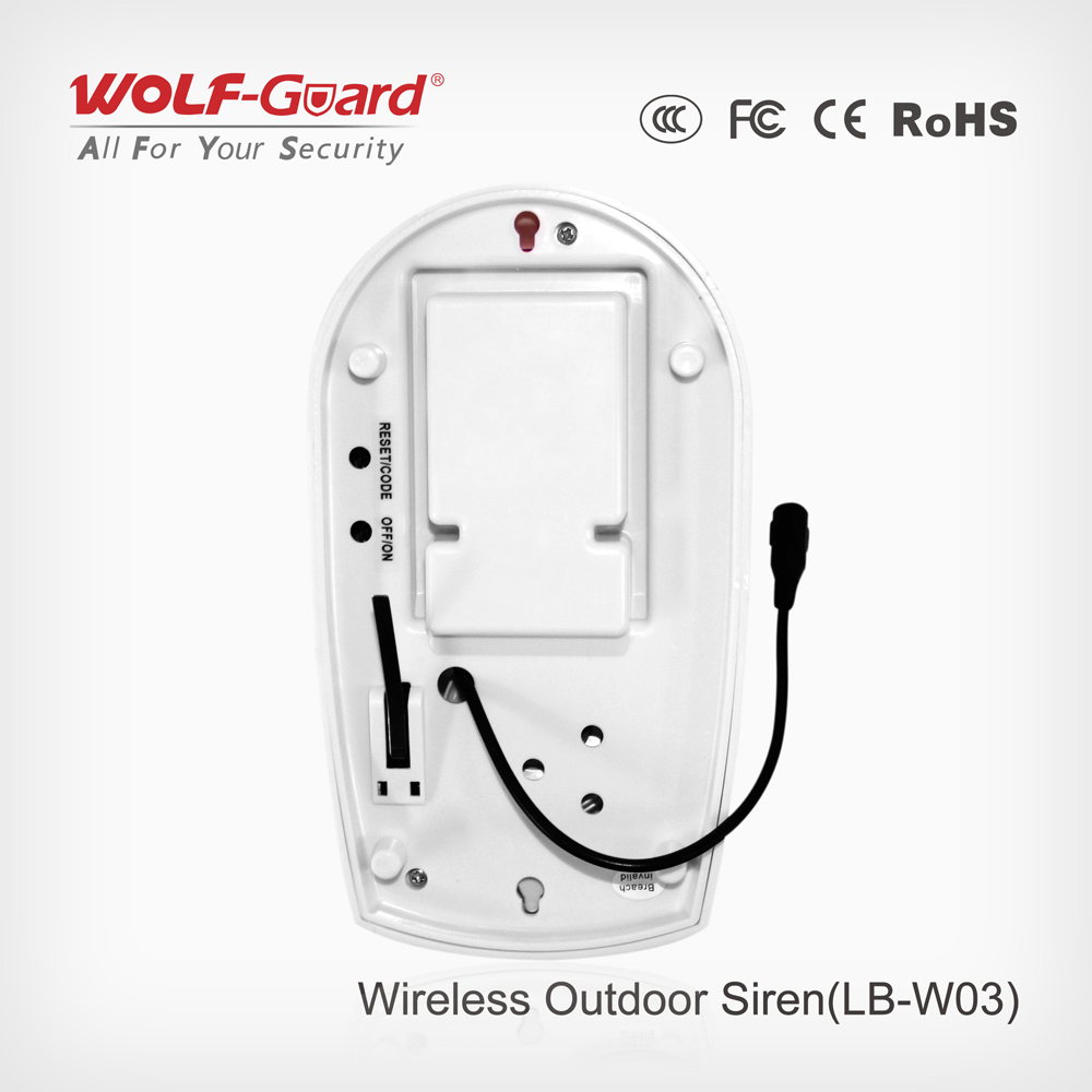 Wolf-Guard-Sirène Clignotante  - Sim Gsm Alarm avis et prix