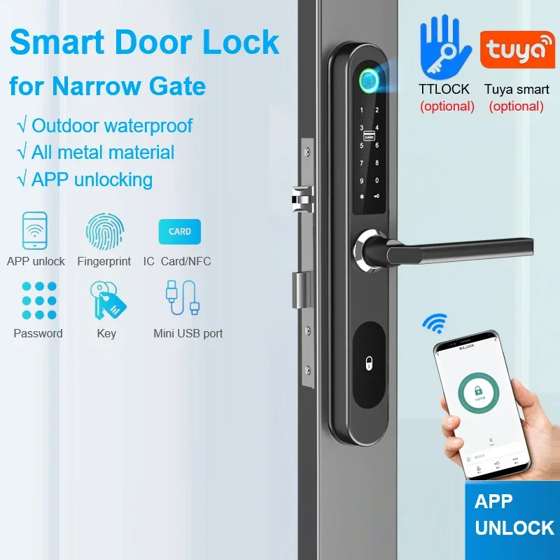 TTLock-Serrure de porte intell - Door Lock Smart Keypad avis et prix