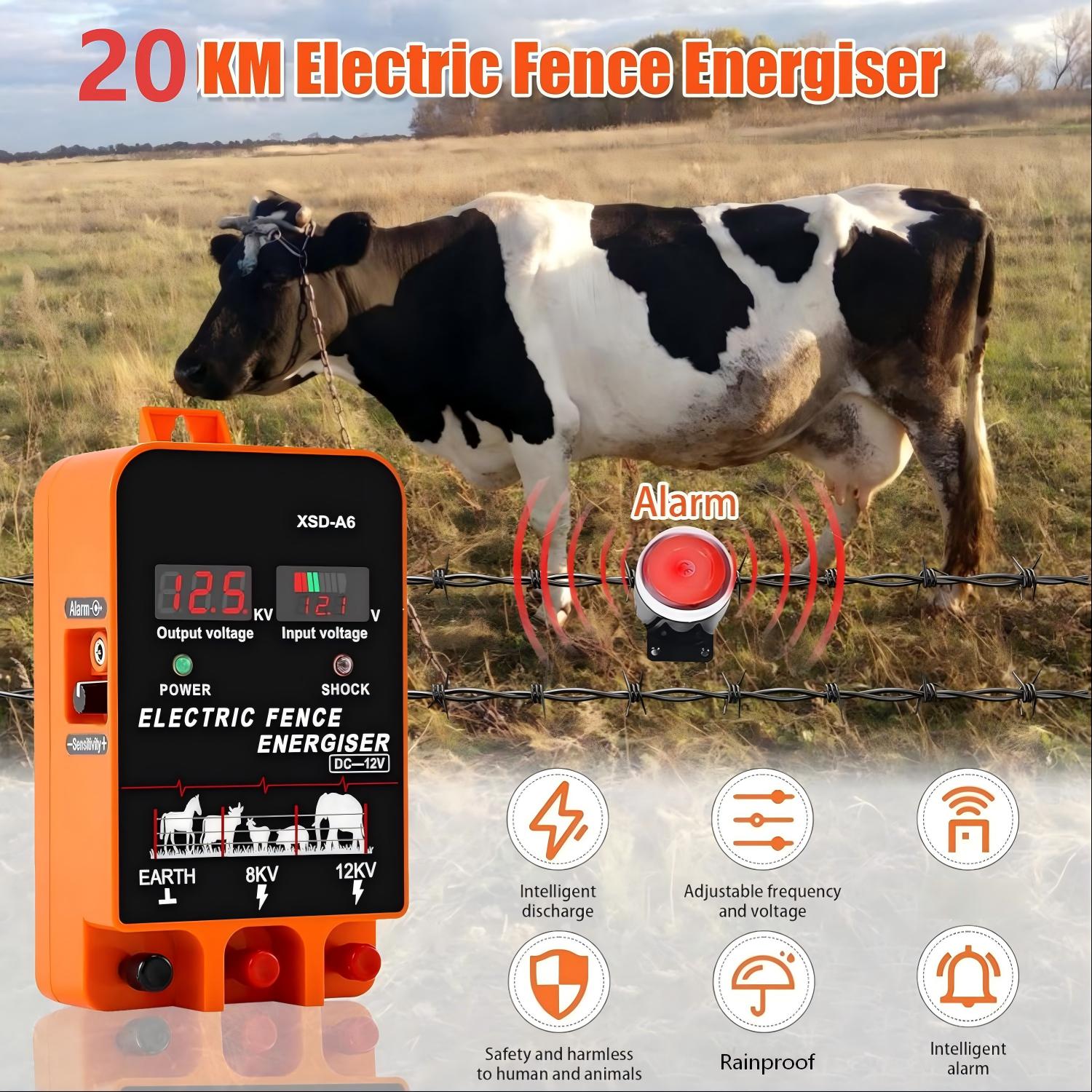Électrificateur de clôture éle - Home Security Electric Fence avis et prix