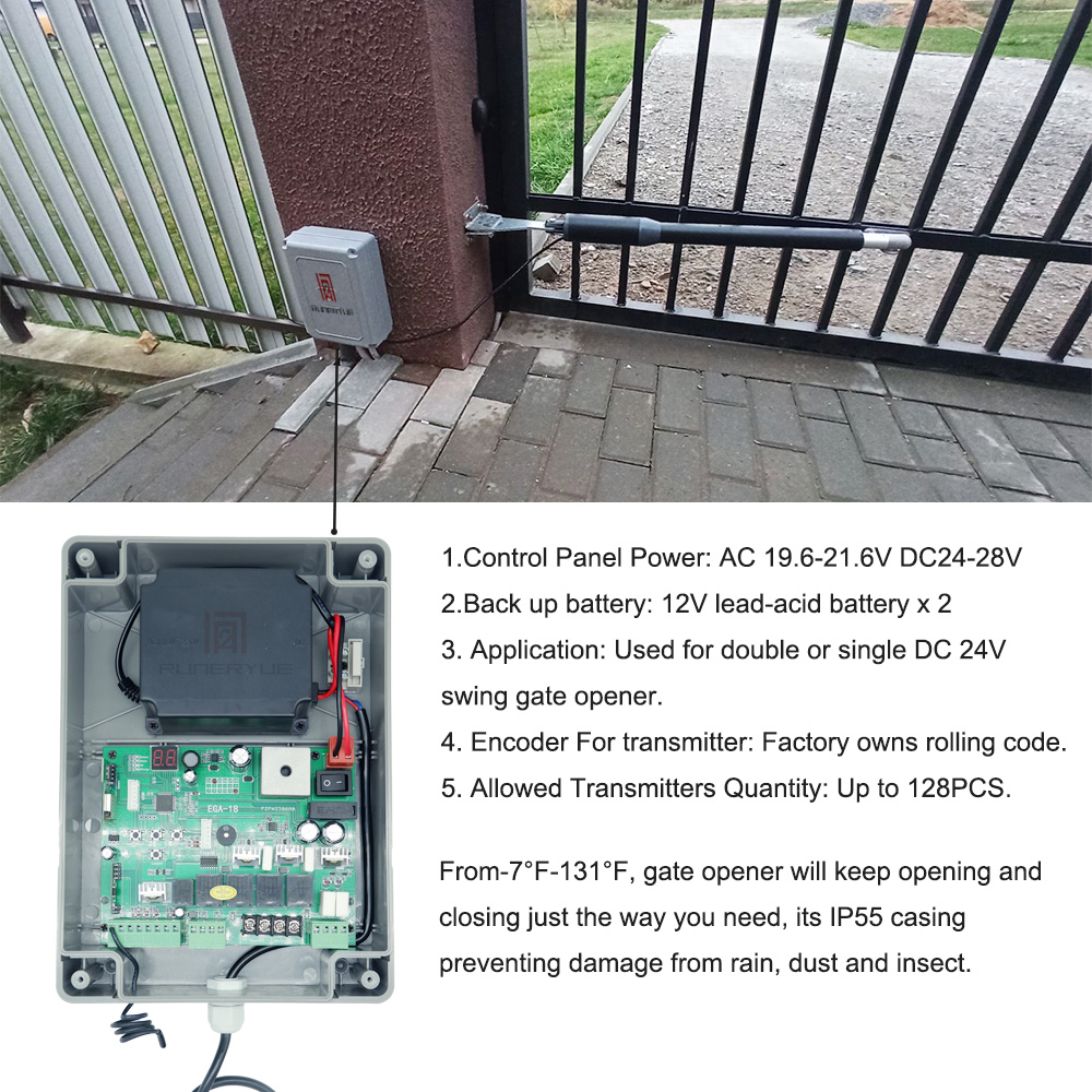Ouvre-porte électrique ouvre-p - Home Security Electric Fence avis et prix