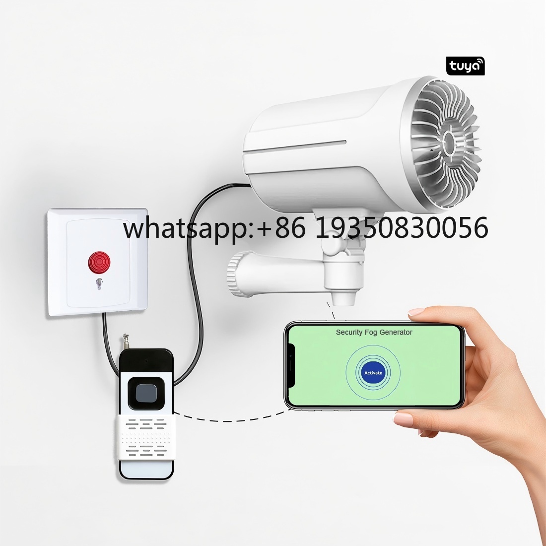 Système de sécurité intelligen - Home Security Fog System avis et prix
