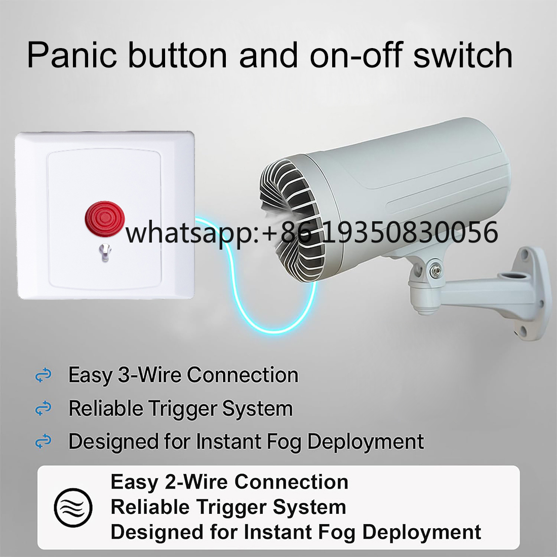 Système de sécurité intelligen - Home Security Fog System avis et prix
