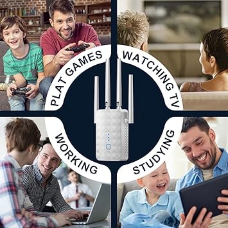 Répéteur WiFi sans fil 1200Mbp - Home Security And Internet avis et prix