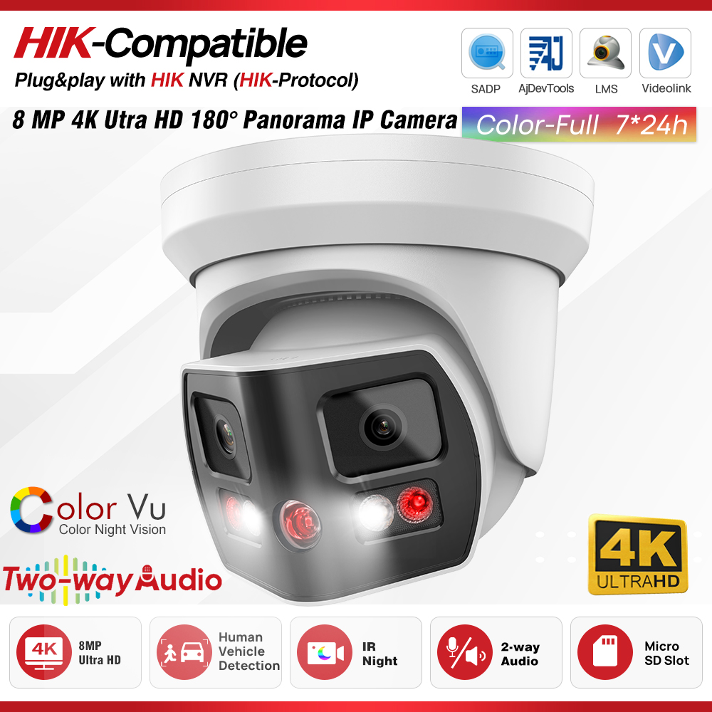 Objectif 8MP 2 compatible Hikv - Home Security Hikvision avis et prix