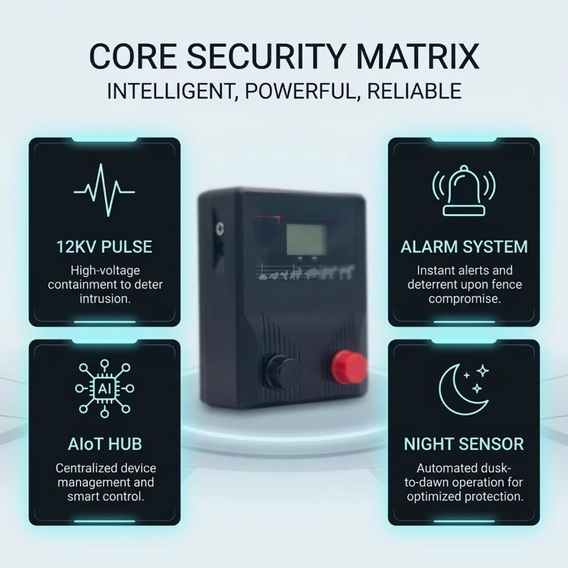 Clôture de sécurité électrique - Home Security Electric Fence avis et prix
