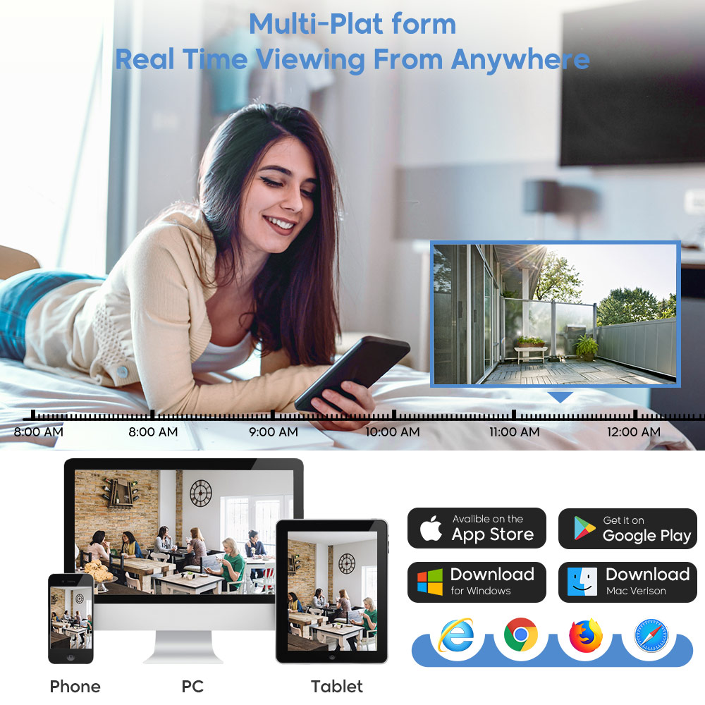Caméra IP 8MP 4K compatible Hi - Home Security Hikvision avis et prix