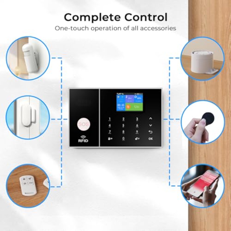Système d'alarme de sécurité d - Home Zone Security App avis et prix