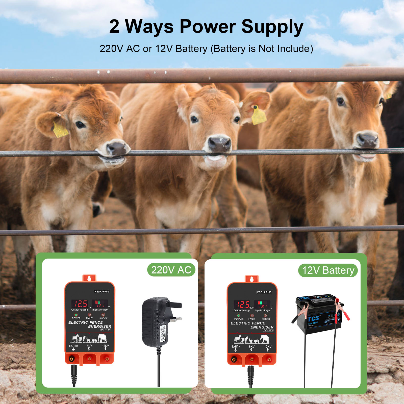 Électrificateur de clôture éle - Home Security Electric Fence avis et prix