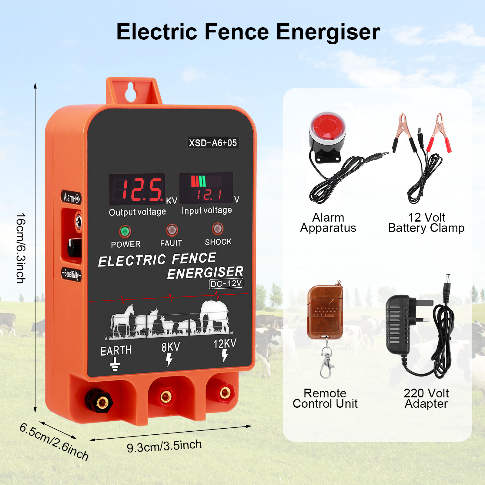 Électrificateur de clôture éle - Home Security Electric Fence avis et prix