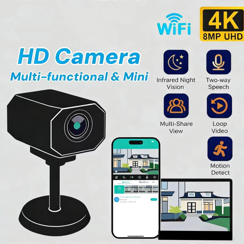 Caméra de sécurité WiFi HD 4K  - Home Security Recorder avis et prix