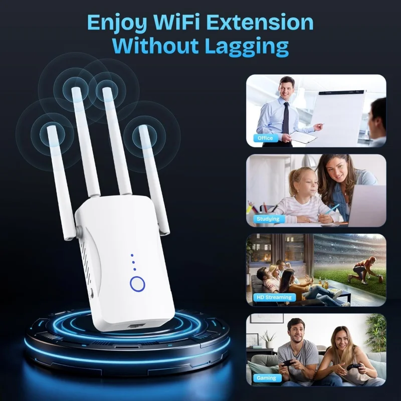 Répéteur WiFi double bande 2,4 - Home Security And Internet avis et prix