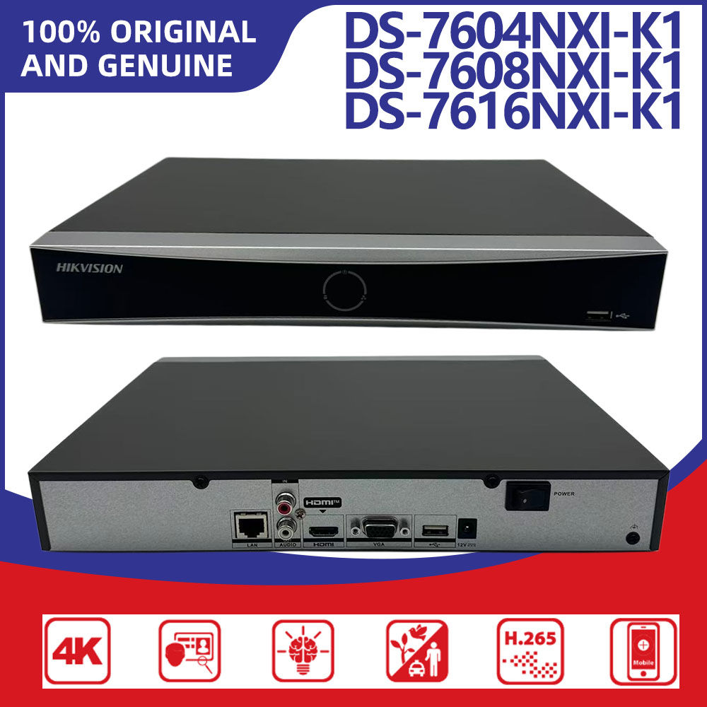 Hikvision DS-7604NXI-K1 DS-760 - Home Security Hikvision avis et prix