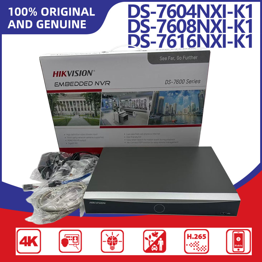 Hikvision DS-7604NXI-K1 DS-760 - Home Security Hikvision avis et prix