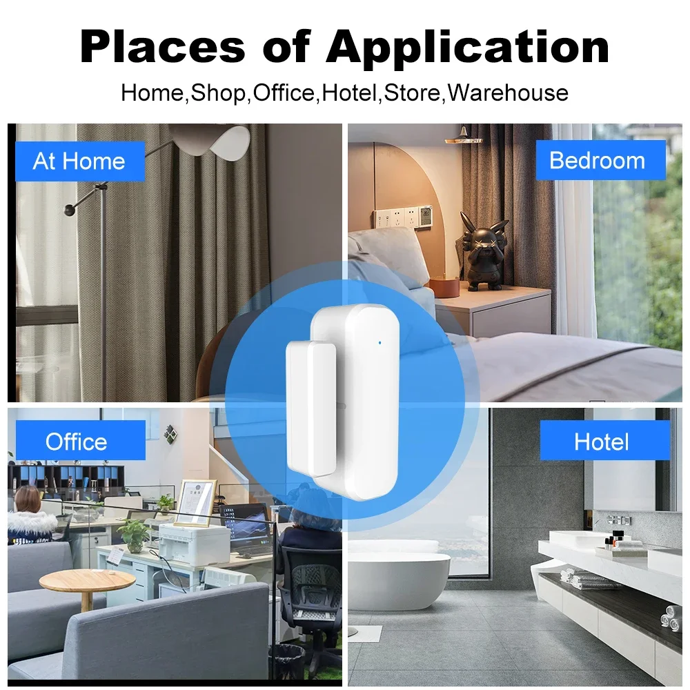 Capteur de porte/fenêtre ZigBe - Home Security With Ai avis et prix
