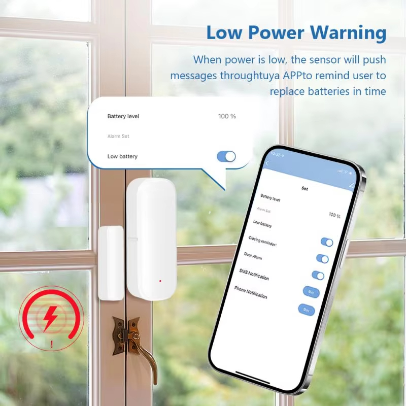 Capteur de porte/fenêtre ZigBe - Home Security With Ai avis et prix