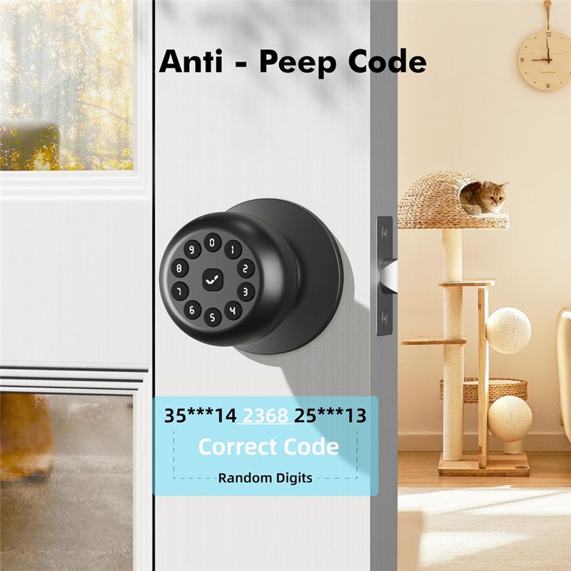 Poignée de porte intelligente  - Door Lock Smart Keypad avis et prix