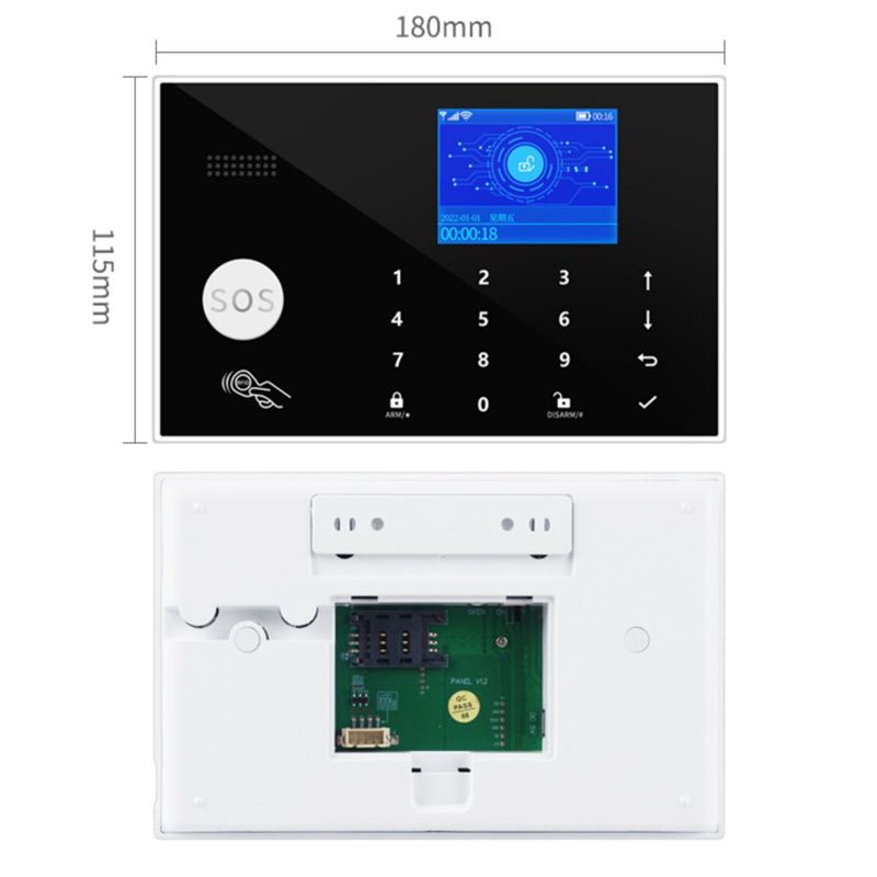Système d'alarme GSM avec camé - Home Zone Security App avis et prix