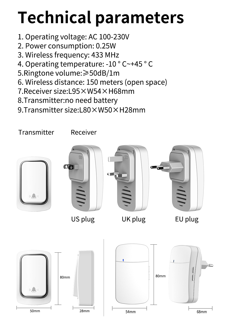 Sonnette sans fil carillon de  - Home Security Ring avis et prix